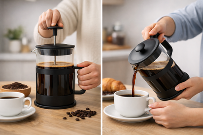 Cafeteira Prensa Francesa 350ml em Vidro Borossilicato | Café e Chá