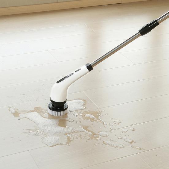 Escova Elétrica Rotativa para Limpeza de Banheiro, Cozinha e Azulejos