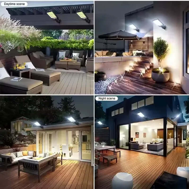 Luminária Solar LED Inteligente com Sensor de Movimento - Segurança e Economia para seu Lar