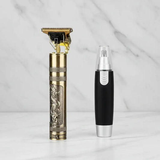 Kit Masculino de Cuidados Pessoais com Máquina de Cortar Cabelo