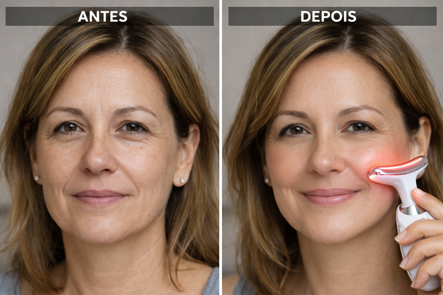 Massageador Facial Elétrico – Sua Pele Mais Firme e Radiante em Minutos